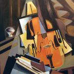 Yellow Metronome, Oil on Canvas, 30" x 40"