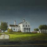 Bridgehampton Farm, Oil on Linen, 60" x 48" 